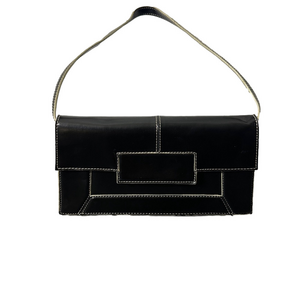 NWOT Nine West Black ‘2-in-1’  Mini Handbag Clutch Vintage